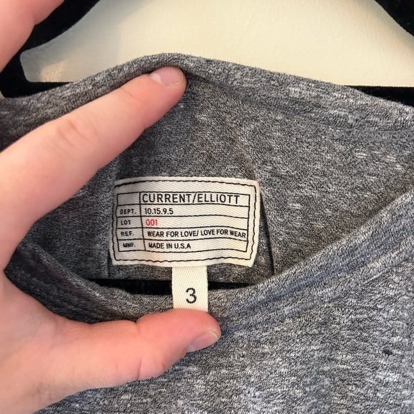 Current & Elliot Gray Tank Top - Picture 2 of 3